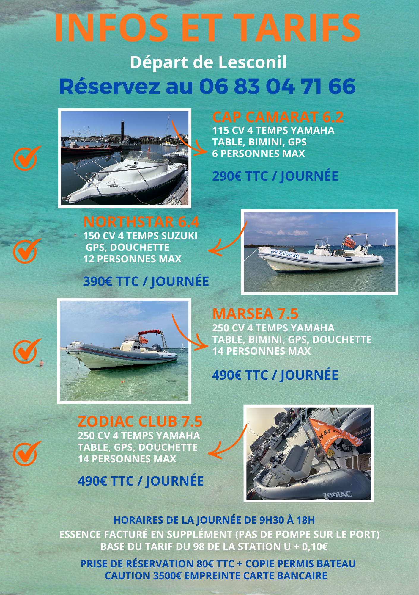 Infos et Tarifs